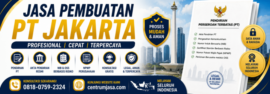 Jasa Pembuatan PT Jakarta