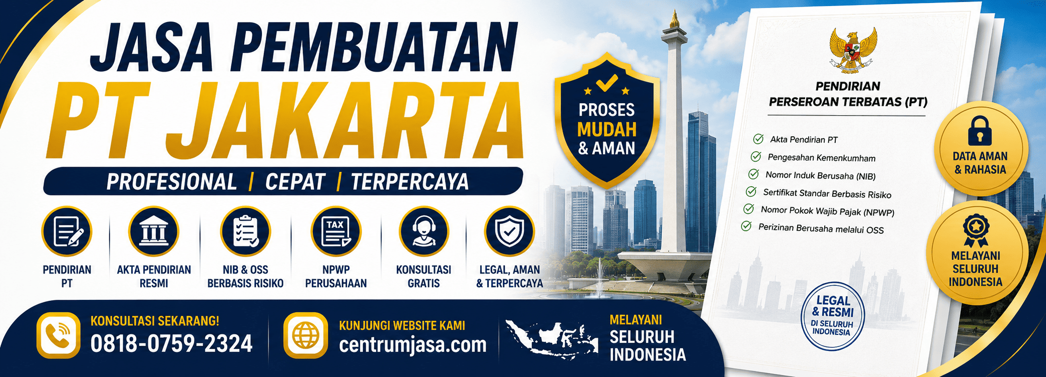 Jasa Pembuatan PT Jakarta