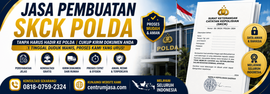 Jasa Pembuatan SKCK Polda