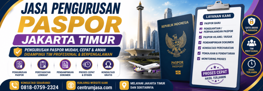 Jasa Pengurusan Paspor Jakarta Timur