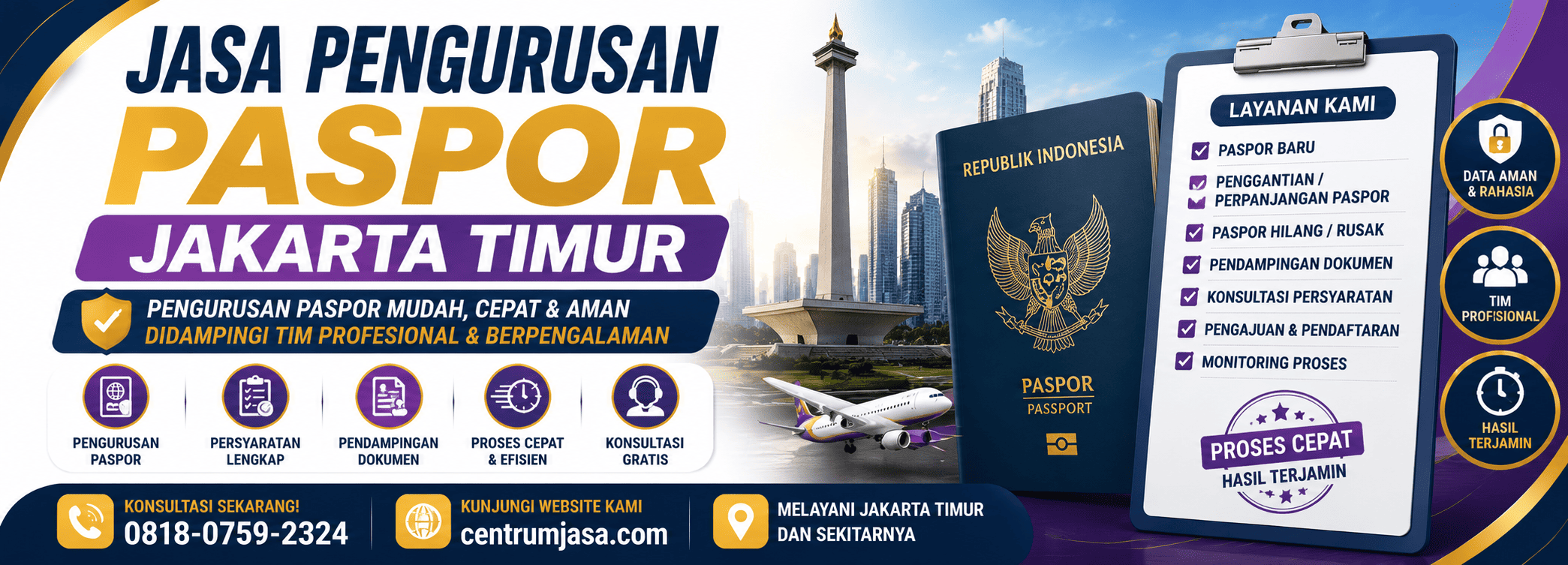 Jasa Pengurusan Paspor Jakarta Timur