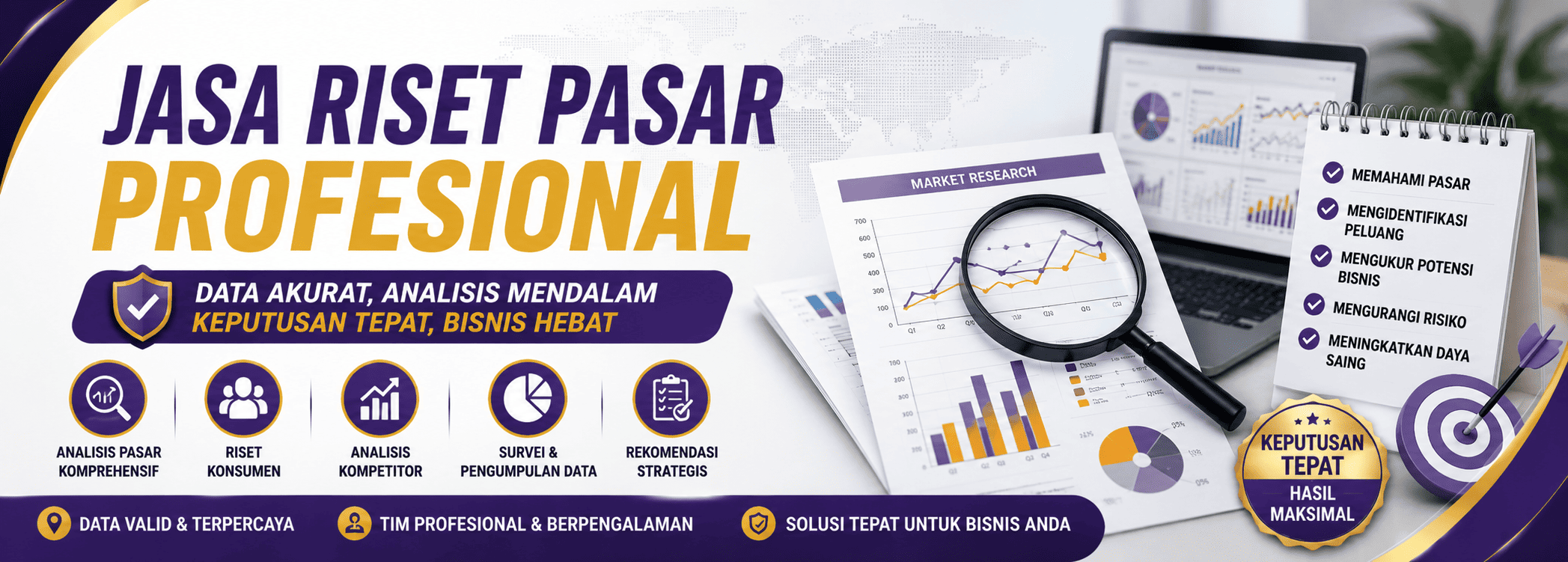 Jasa Riset Pasar Profesional dan Terpercaya